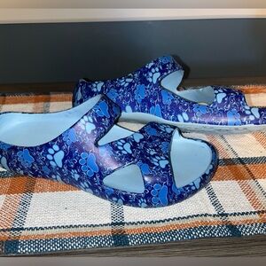 Rubber Slip On Sandals